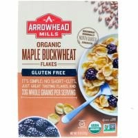 Arrowhead Mills, Органические хлопья с кленовым сиропом и гречихой, безглютеновые, 10 унций (283 г)