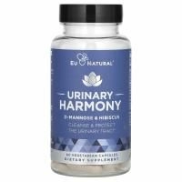 Eu Natural, Urinary Harmony, поддержка мочевыводящих путей, 60 вегетарианских капсул