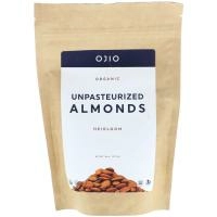 Ojio, Органический непастеризованный миндаль, 8 унций (227 г)