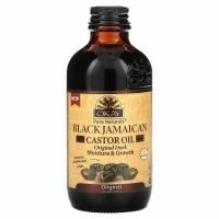 Okay Pure Naturals, Черное ямайское касторовое масло, оригинальное темное, 118 мл (4 жидк. унц.)
