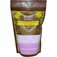 Hugo Naturals, Шипучая Соль для Ванн, Французская Лаванда 14 унции (397 г)