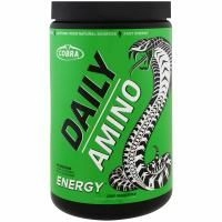 Cobra Labs, Daily Amino, энергия, хрустящее зеленое яблоко, 255 г