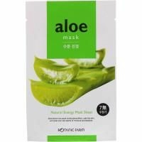 Botanic Farm, Natural Energy Mask Sheet, Aloe Mask, 1 Mask, 20 ml
