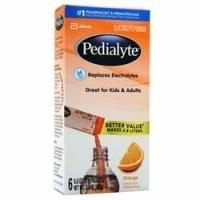 Abbott, Pedialyte Апельсин 6 шт.