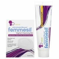 Femmesil, кусковое мыло для очищения влагалища и мазь Ultra Therapy, набор из 2 предметов
