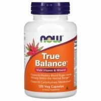 Now Foods, Истинный баланс, мультивитамин и минералы, 120 капсул