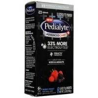 Abbott, Pedialyte Усовершенствованный уход Ягодный иней 6 шт.