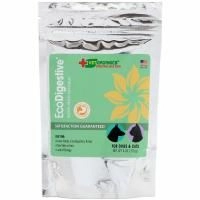 Vet Organics, EcoDigestive, Натуральная оздоравливающая пищевая добавка, Формула для поддержки здоровья с пробиотиками и энзимами, Для собак и кошек, 4 унц. (113 г)