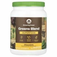 Amazing Grass, Зеленый суперпродукт, шоколадный растворимый напиток, 28.2 унций (800 г)