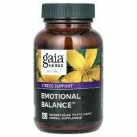 Gaia Herbs, Эмоциональный баланс 60 жидких капсул