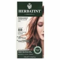 Herbatint, Стойкий растительный гель-краска для волос, 8R, светлый медный блонд, 4,56 жидких унции (135 мл)