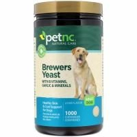 petnc NATURAL CARE, Естественный уход за животными, пивные дрожжи, вкус печени, для взрослой собаки, 1000 жевательных пастилок