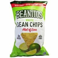 Beanitos, Чипсы из белой фасоли, аромат лайма, 6 oz (170 г)