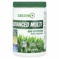 Greens Plus, Усовершенствованный суперпродукт, порошок из сырых овощей и зелени , 9.4 унций (276 г)