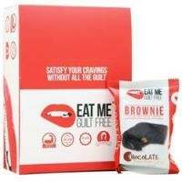 Eat Me Guilt Free, Брауни Шоколадное блаженство с арахисовым маслом 12 шт.