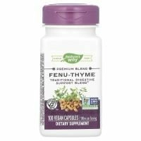 Nature's Way, Fenu-Thyme, 450 мг, 100 веганских капсул