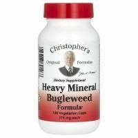 Christopher's Original Formulas, Heavy Mineral с зюзником, 400 мг, 100 растительных капсул