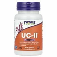 Now Foods, UC-II, 60 вегетарианских капсул