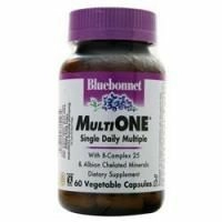 Bluebonnet, MultiOne 60 вегетарианских капсул