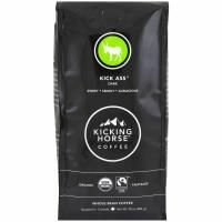 Kicking Horse, Kick Ass, темный, цельные бобы кофе, 284 г (10 унций)
