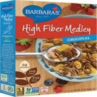 Barbara's Bakery, Смешанные хлопья с высоким содержанием клетчатки, оригинальные, 12 унций (340 г)