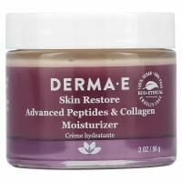 Derma E, Усовершенствованный увлажняющий крем с пептидами и коллагеном, 2 унц. (56 г)