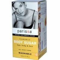 Parissa, Телесный сахар, натуральная система удаления волос, ромашка, 5 жидк. унц. (140 мл)