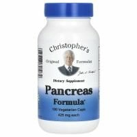 Christopher's Original Formulas, Формула для поджелудочной железы, 460 мг, 100 растительных капсул