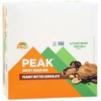 Pro Bar, Peak жевательный снек-батончик Арахисовое масло и шоколад 12 батончиков