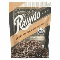 Rawmio, Органические необработанные перуанские ядра какао, несладкие, 1 фунт (16 унций)