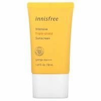 Innisfree, Triple-Shield, интенсивный солнцезащитный крем с тремя уровнями защиты, SPF50 + PA ++++, 50 мл (1,69 жидк. унции)