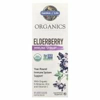 Garden of Life, MyKind Organics, сироп с бузиной для иммунитета, 6,5 ж. унц. (195 мл)