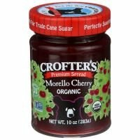 Crofter's Organic, Высококачественный джем, Вишня, 10 унций (283 г)