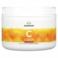 Swanson, Порошок витамина C с шиповником, 250 г (8,8 унции)