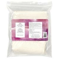 Heritage Store, Фланель из органического хлопка, 1 штука, 33 x 38 см (13 x 15 дюймов)