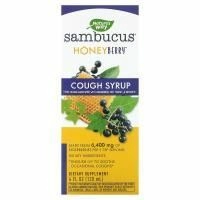 Nature's Way, Sambucus, сироп от кашля, смородина, 120 мл (4 жидк. унц.)