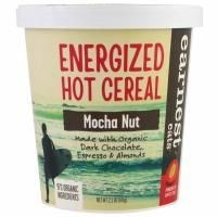 Earnest Eats, Заряженные энергией горячие хлопья, мокка и орехи, 2,1 унц. (60 г)