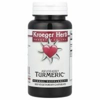 Kroeger Herb Co, Куркума, 100 растительных капсул