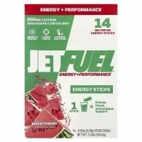 GAT, JetFuel®, Energy + Performance, энергетические палочки, арбуз, 14 пакетиков по 6,76 г (0,24 унции)
