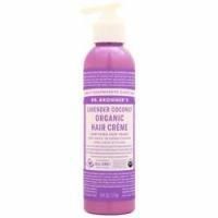 Dr. Bronner's, Органический крем для волос Лавандовый кокосовый 6 жидких унций