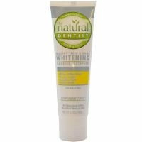 The Natural Dentist, Здоровые зубы и десны, отбеливающая зубная паста от кариеса, перечная мята, 5,0 унций (142 г)