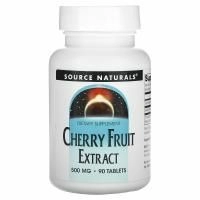 Source Naturals, Вишневый экстракт, 500 мг, 90 таблеток
