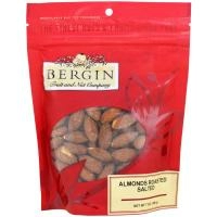 Bergin Fruit and Nut Company, Миндаль жареный, соленый, 198 г (7 унций)
