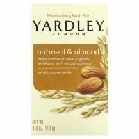Yardley London, Увлажняющий батончик для ванн, овсянка и миндаль, 113 г (4 унции)