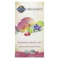Garden of Life, MyKind Organics, мультивитамины для женщин старше 40 лет, 60 веганских таблеток