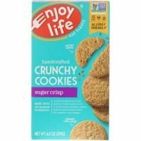 Enjoy Life Foods, Хрустящее печенье ручной работы, сахарный крисп, 6,3 унции (179 г)