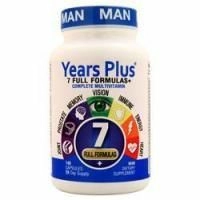 Century Systems, Years Plus 7 полных формул + Полное поливитаминное мужское долголетие 140 капсул