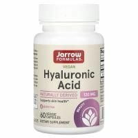 Jarrow Formulas, Гиалуроновая кислота, 60 вегетарианских капсул