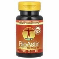 Nutrex Hawaii, BioAstin, 12 мг, 50 капсул