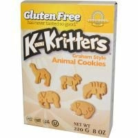 Kinnikinnick Foods, KinniKritters, печенье из муки грубого помола в форме животных, 8 унций (220 г)